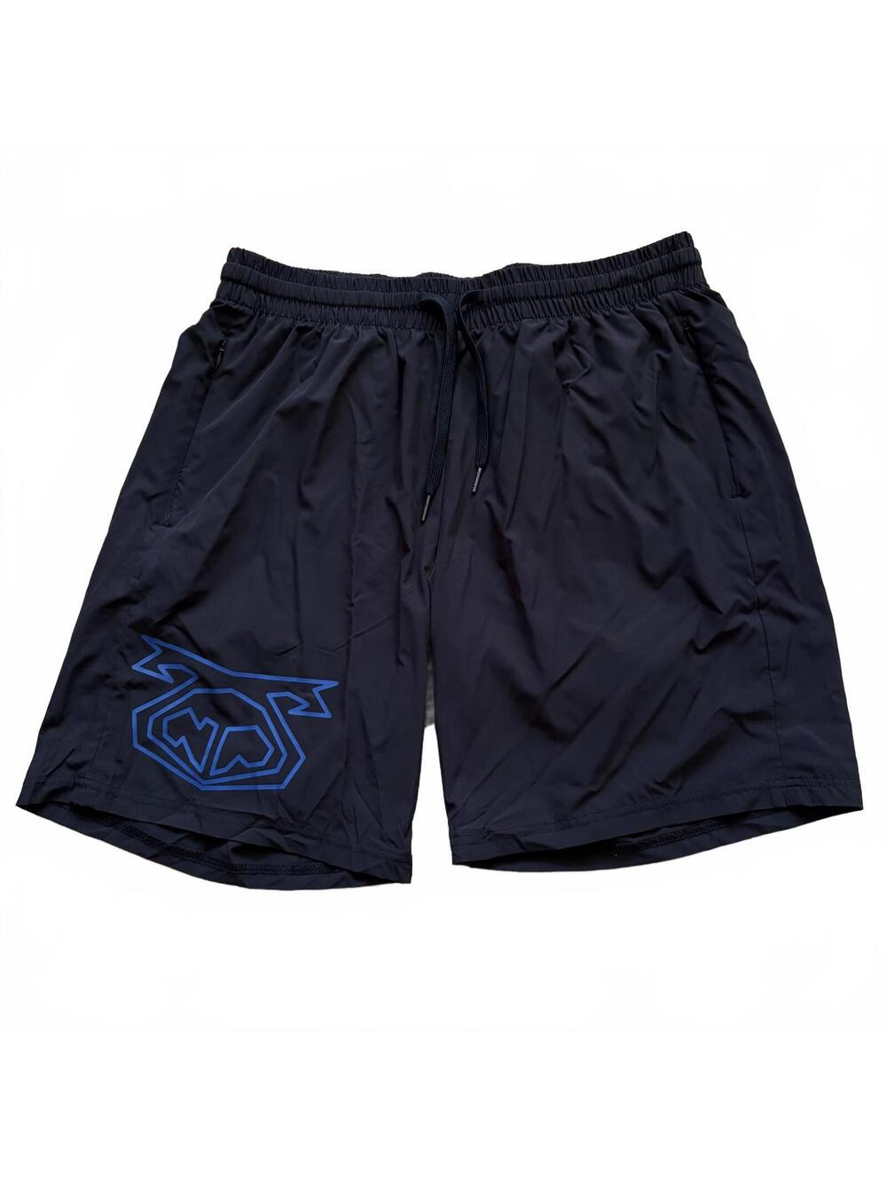 Nasty Pig Shorts Logo Athletic Workout Drawstring Black Men's Size XL 8" Inseam